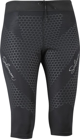 Salomon IV 3/4 Leggings Damen schwarz